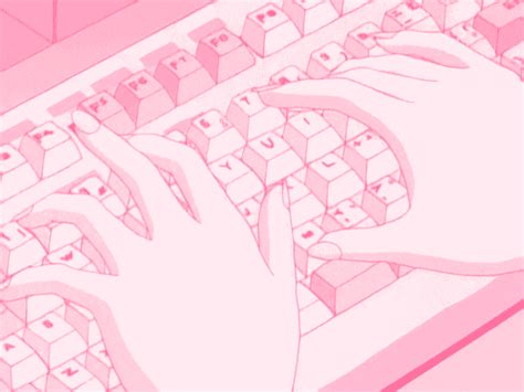 pink gif|Aesthetic Pink GIFs